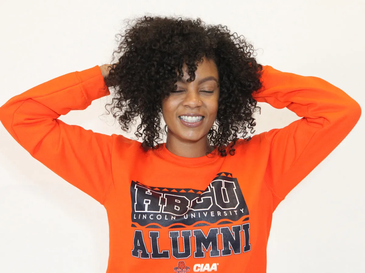 LINCOLN | 90s ALUMNI | Orange Unisex Sweatshirt (z)