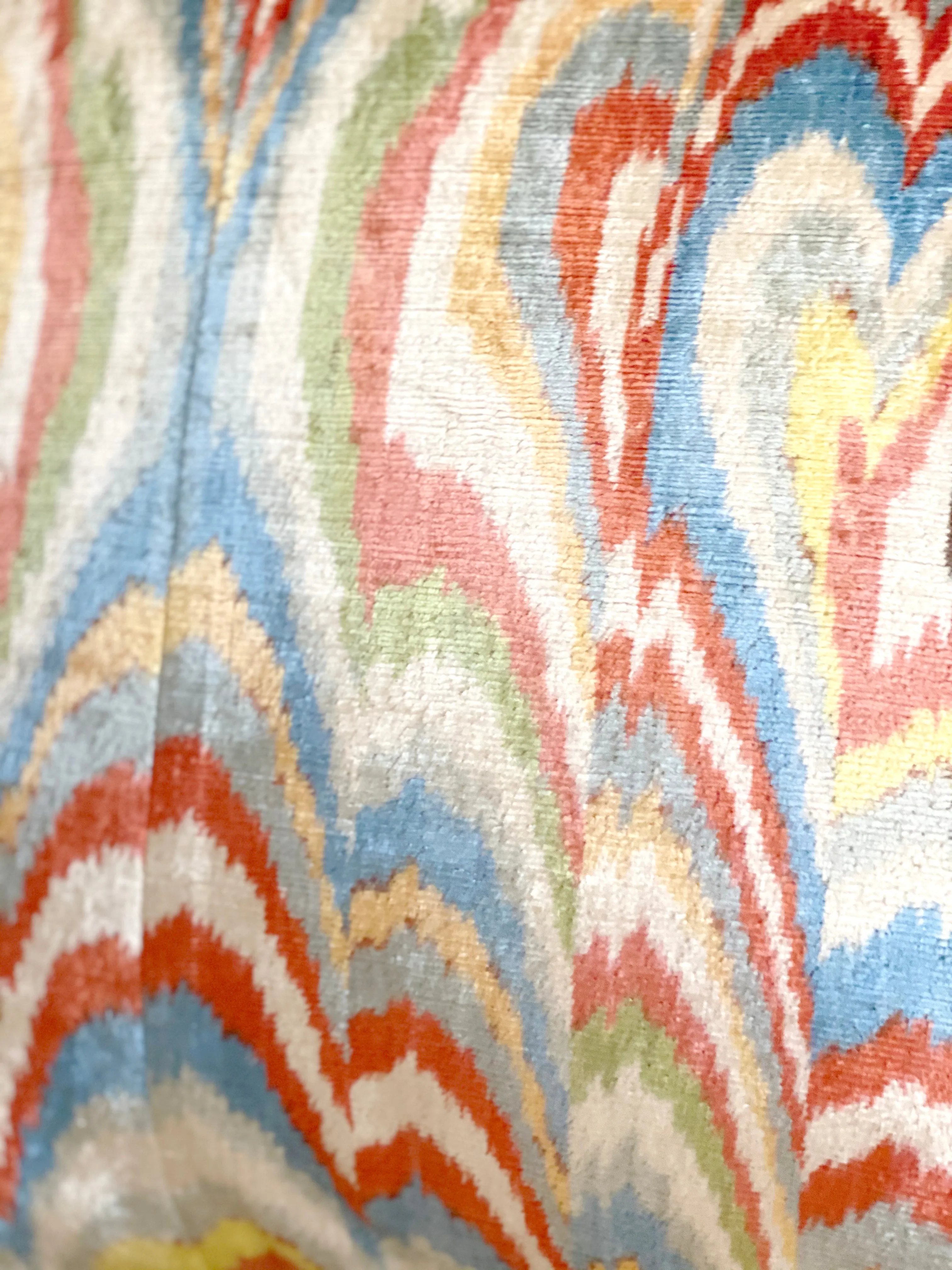 Luxe Missoni-Inspired Pillow Cover