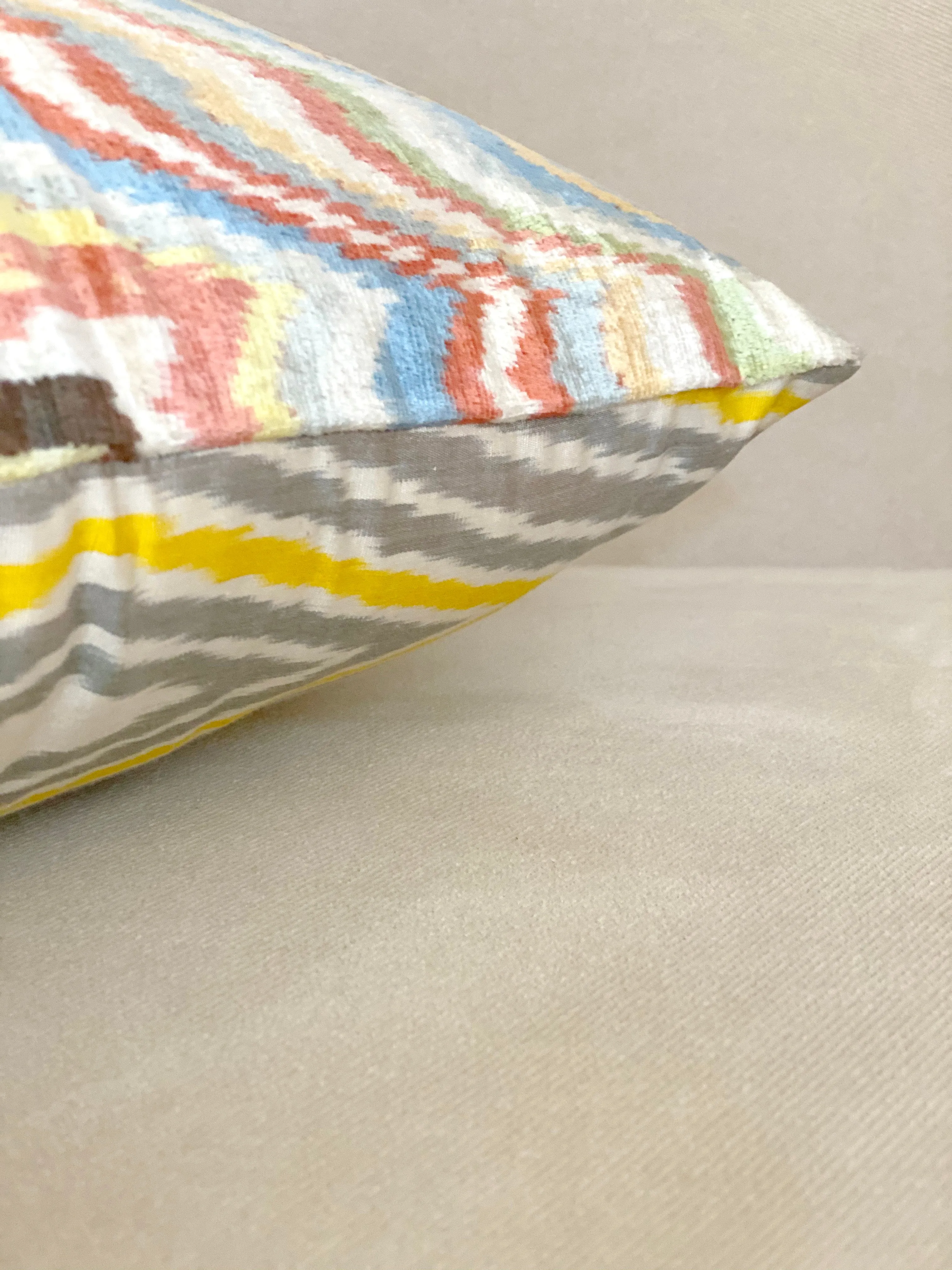 Luxe Missoni-Inspired Pillow Cover