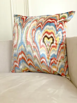 Luxe Missoni-Inspired Pillow Cover