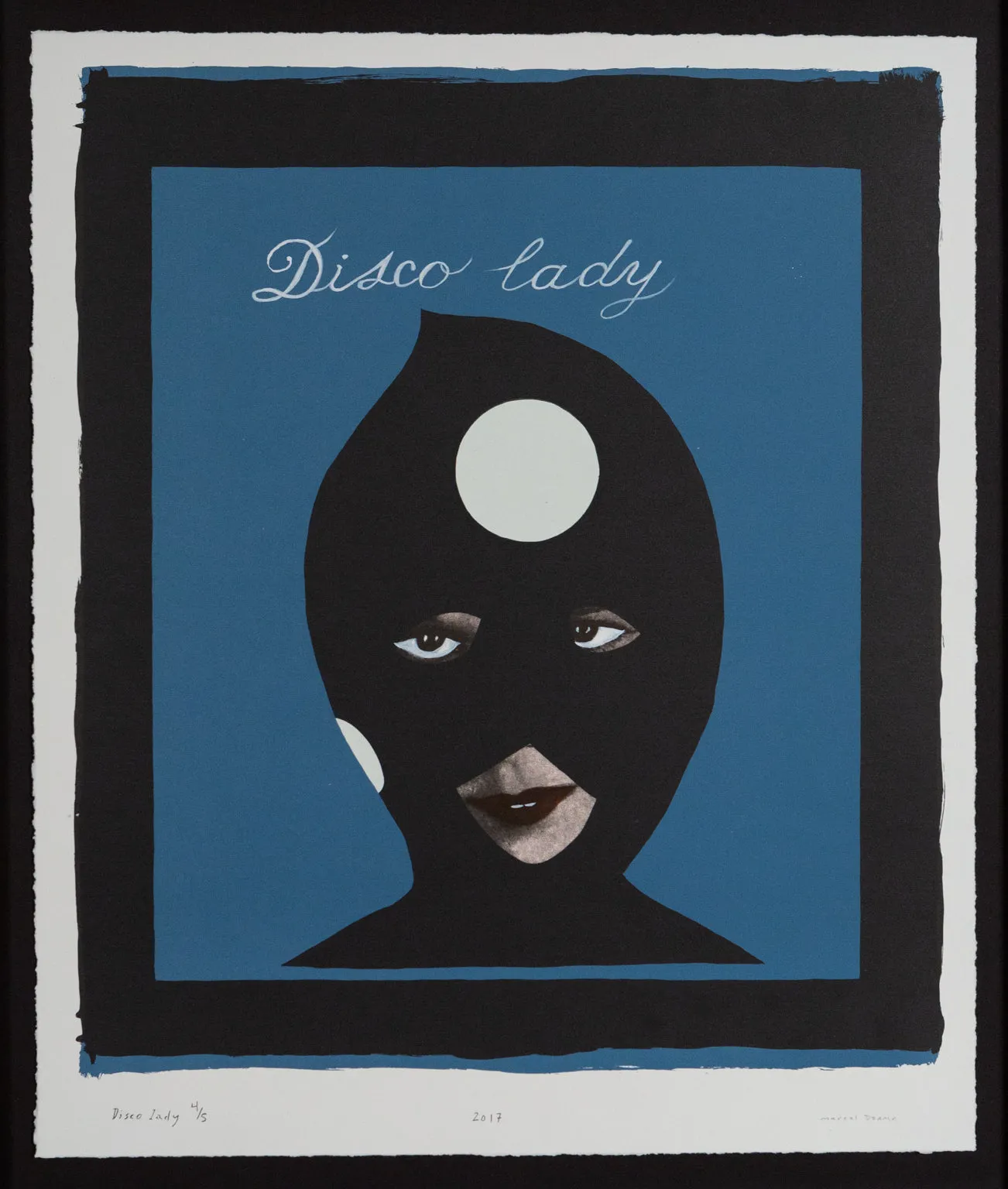 MARCEL DZAMA "DISCO LADY", 2017