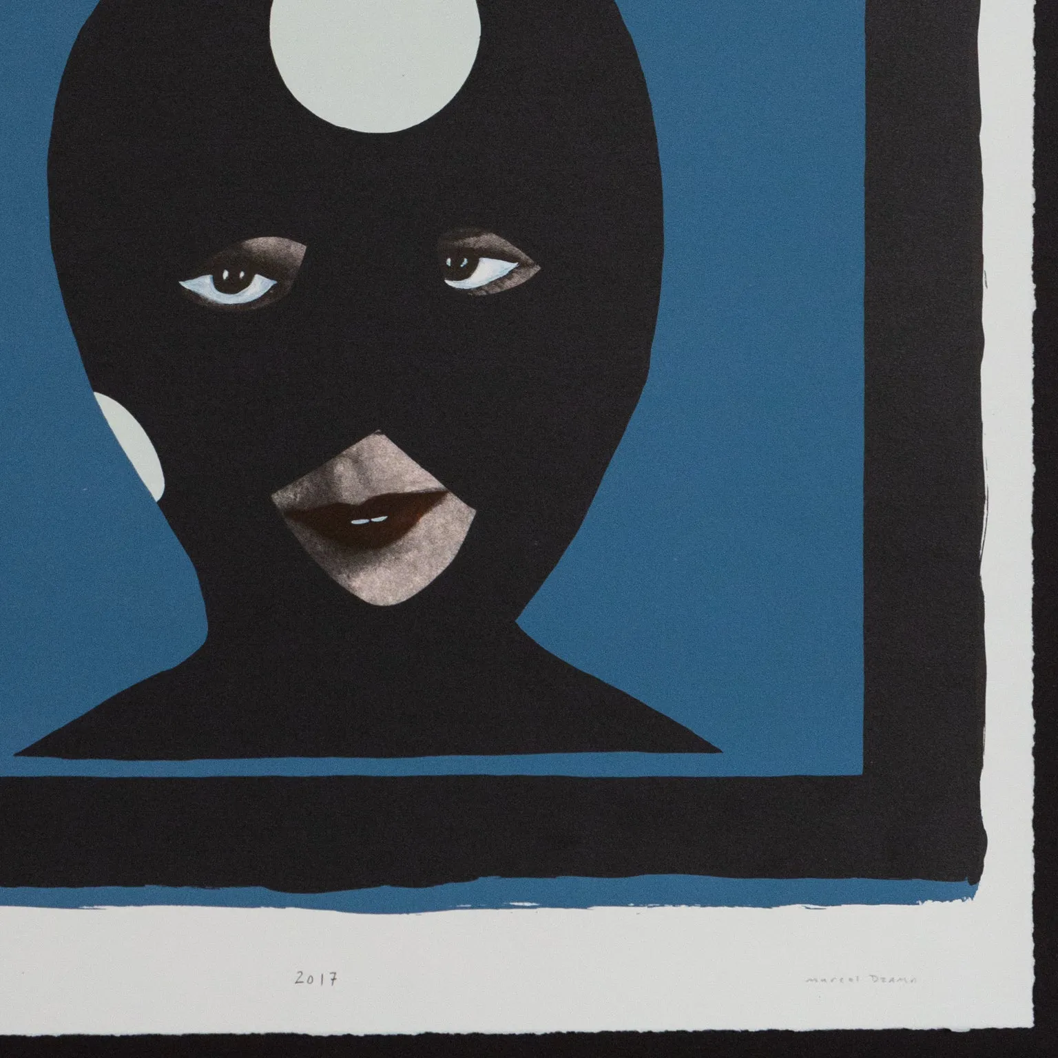 MARCEL DZAMA "DISCO LADY", 2017