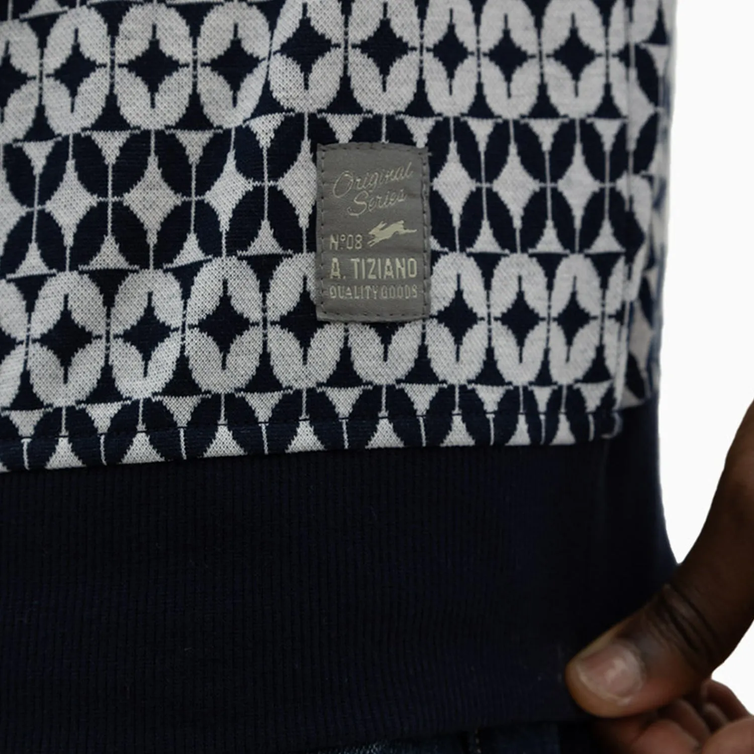 Men's Brookings Jacquard Knit Sweatshirt