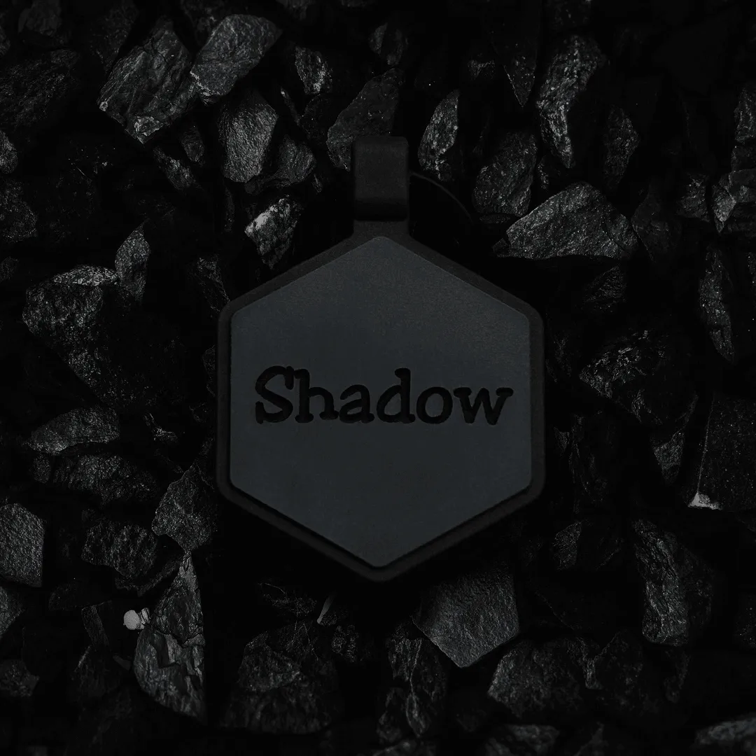 Midnight Collection Silicone Dog ID Tag