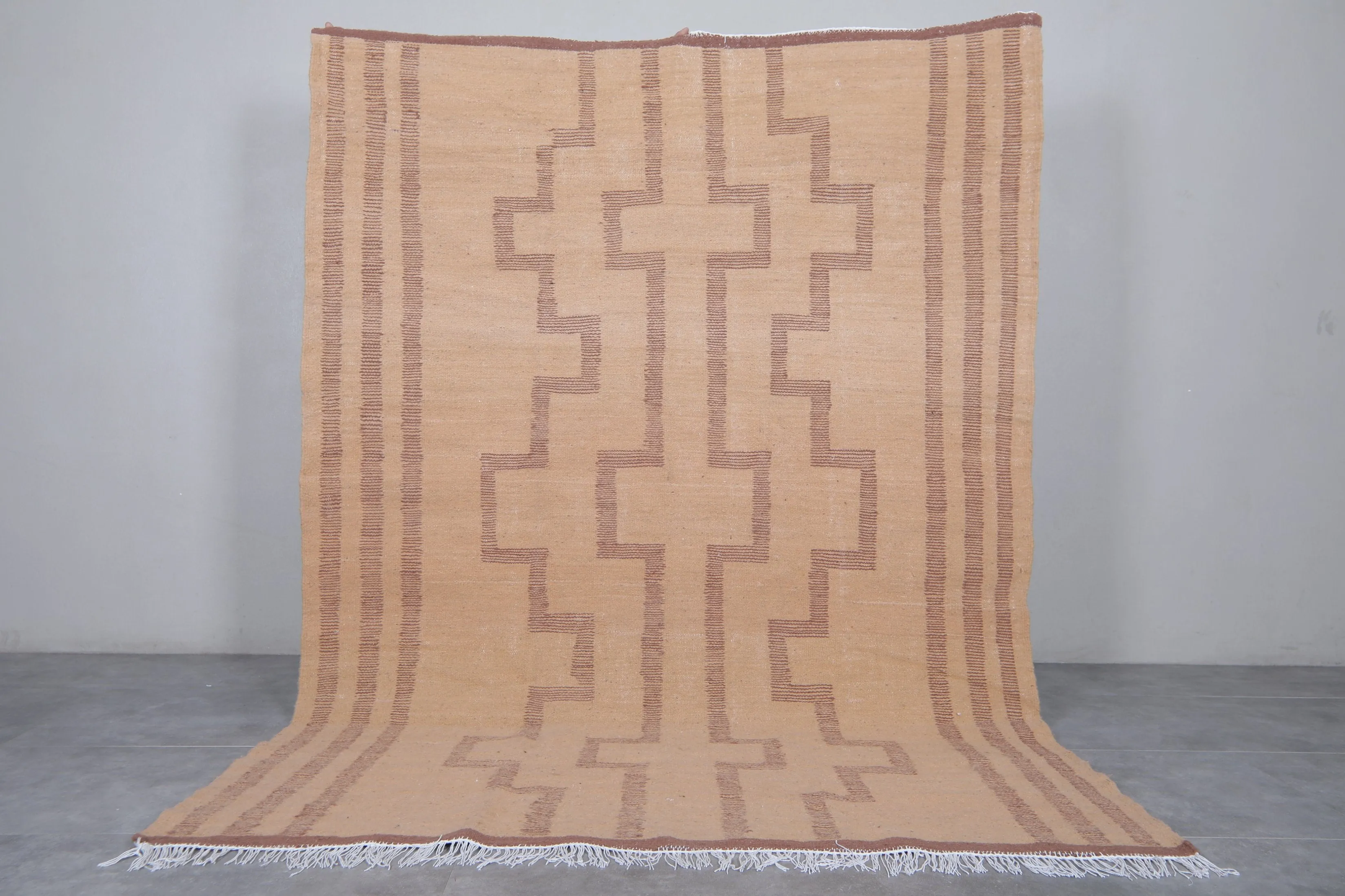 Moroccan Kilim Rug - Hand Woven Moroccan Rug - Custom Rug