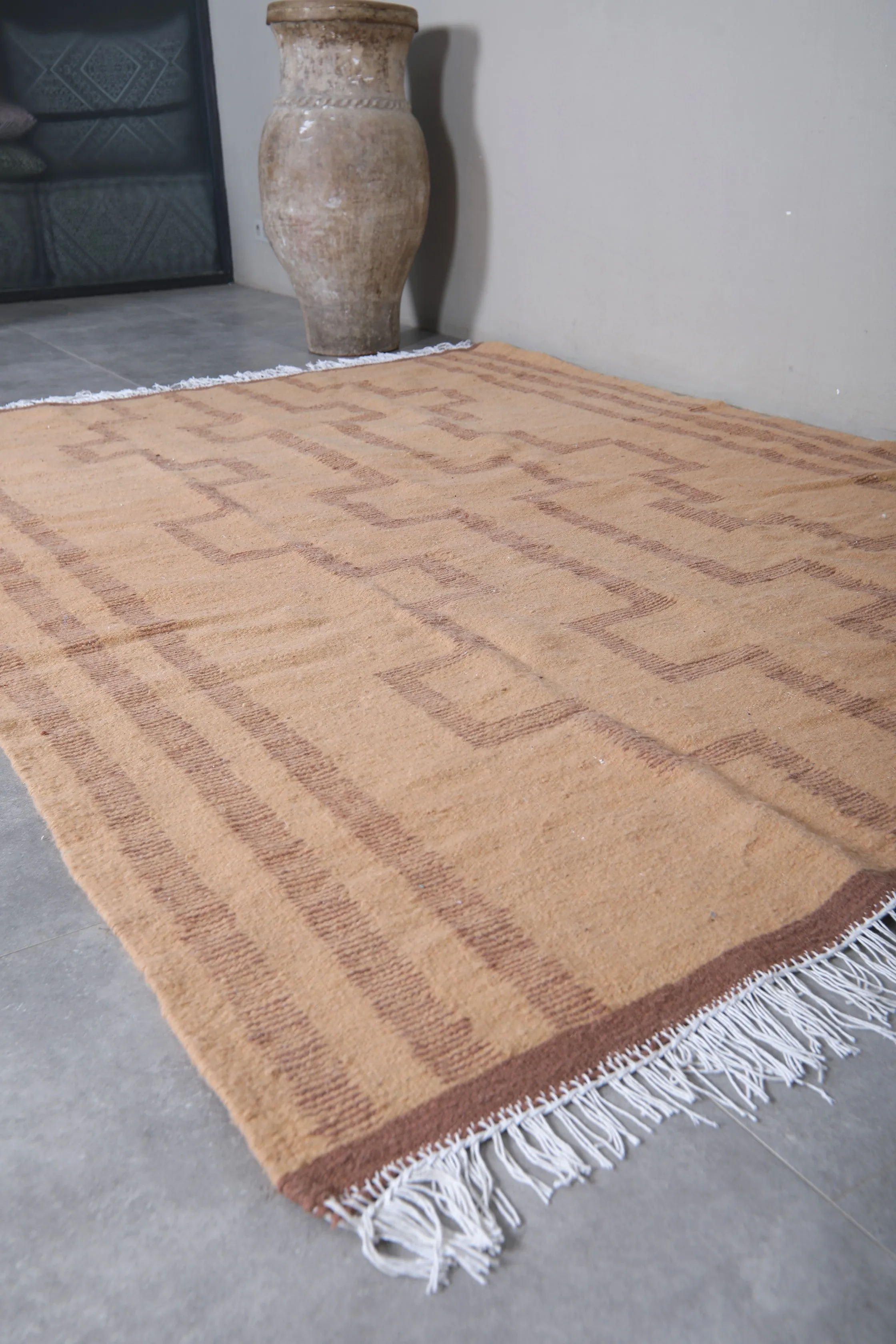 Moroccan Kilim Rug - Hand Woven Moroccan Rug - Custom Rug