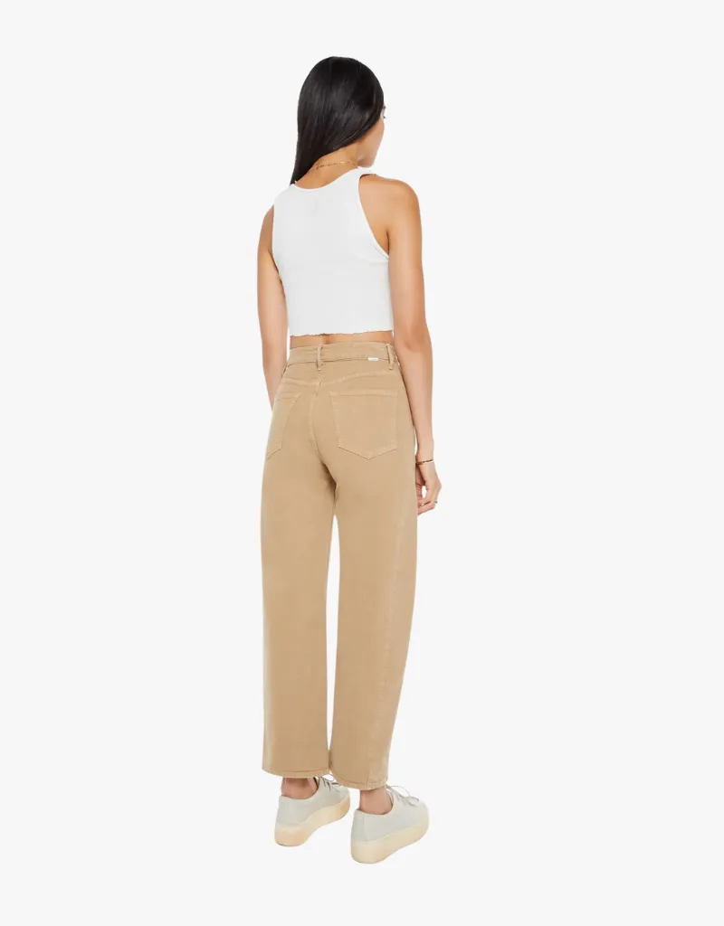 Mother The Half Pipe Flood Jeans in Curds and Whey