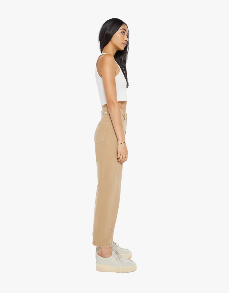 Mother The Half Pipe Flood Jeans in Curds and Whey