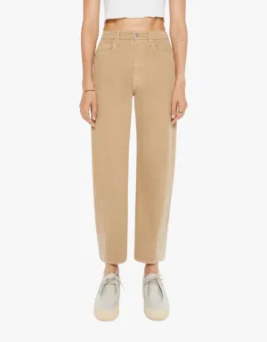 Mother The Half Pipe Flood Jeans in Curds and Whey