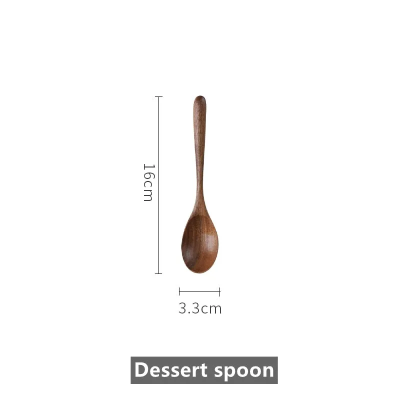 Musowood Black Walnut Wooden Spoons Kitchen Tableware