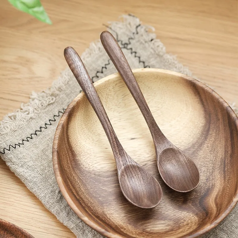 Musowood Black Walnut Wooden Spoons Kitchen Tableware