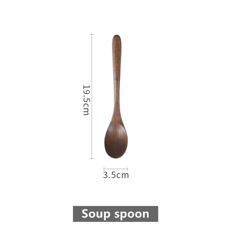 Musowood Black Walnut Wooden Spoons Kitchen Tableware
