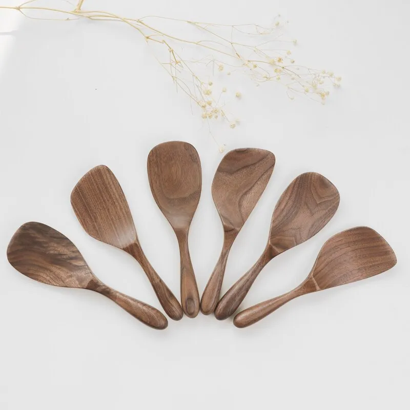 Musowood Black Walnut Wooden Spoons Kitchen Tableware
