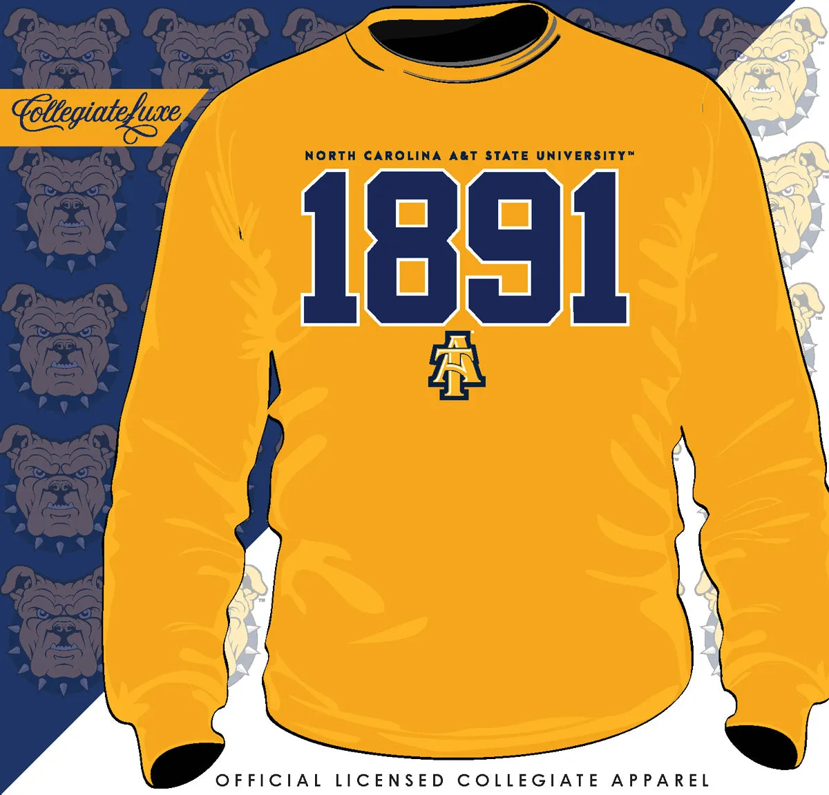 NC A&T AGGIES | EST. 1891 | Unisex Sweatshirt (**)