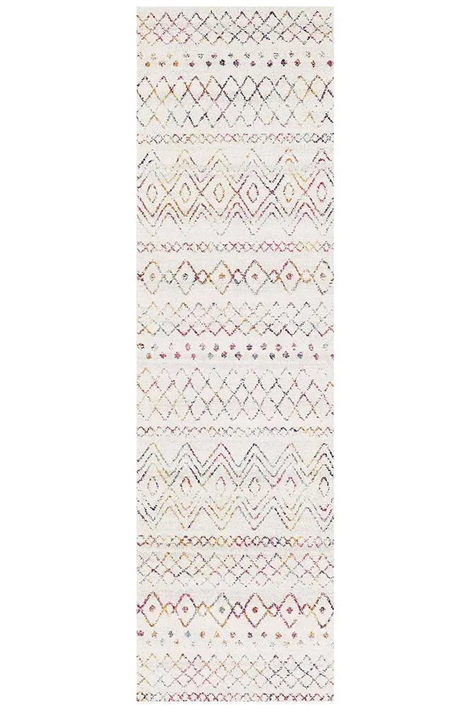 Oasis Nadia Multi Rustic Tribal Runner Rug