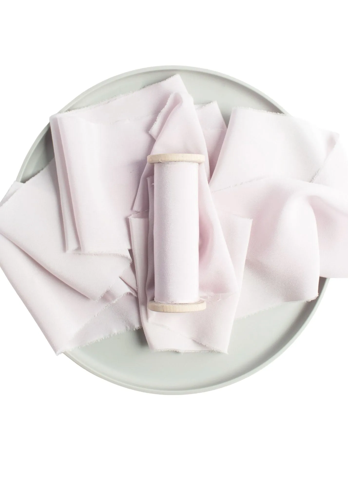 Orchid Crepe de Chine Silk Ribbon
