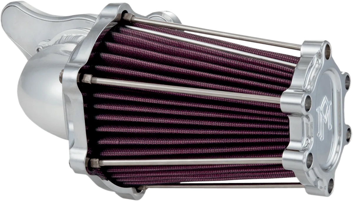 Performance Machine 0206-2050-CH Fast Air Intake Solution - Chrome