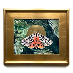 "Unfixed" Virgin Tiger Moth Painting 11x14