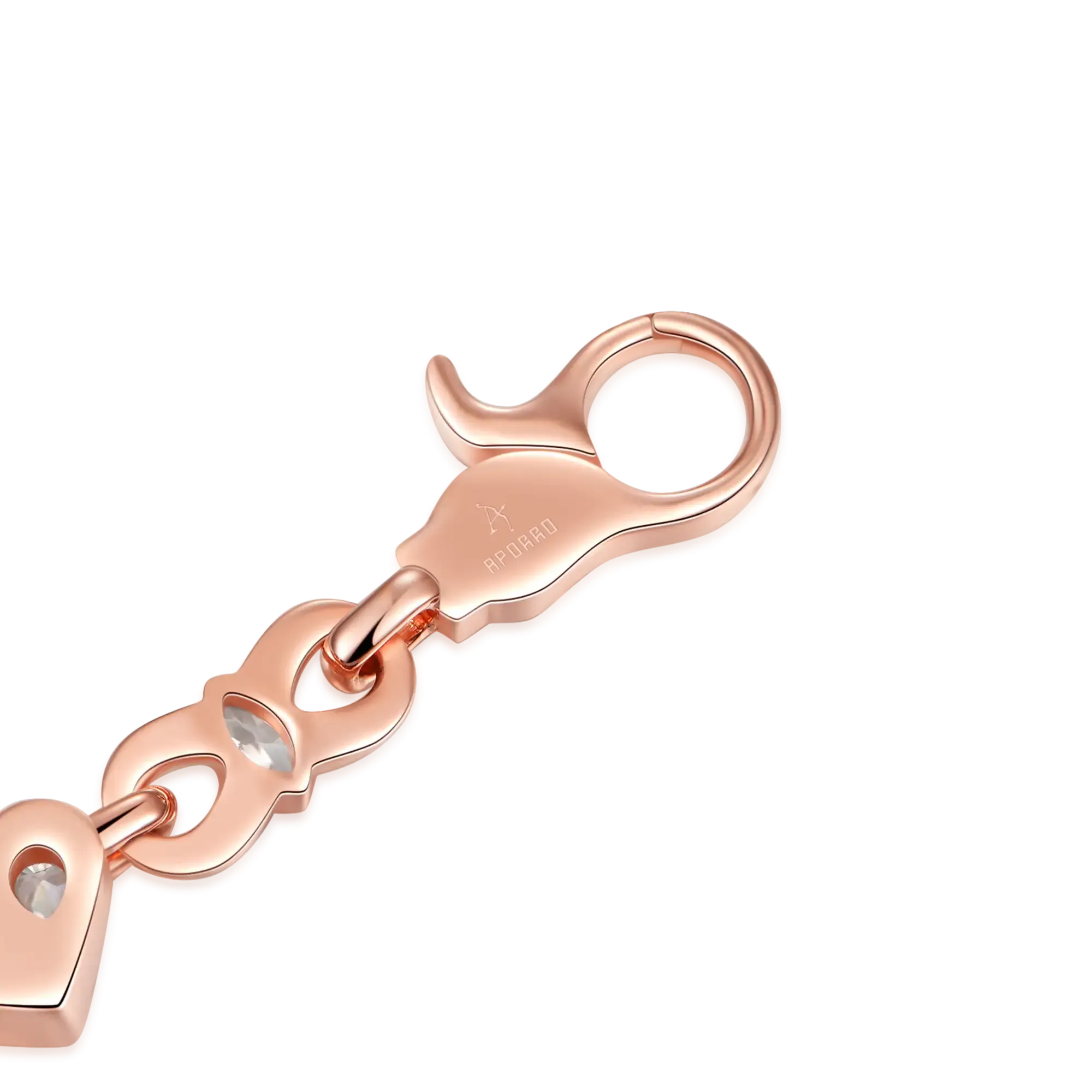 Radiant Hearts Entwined Bracelet - 8mm