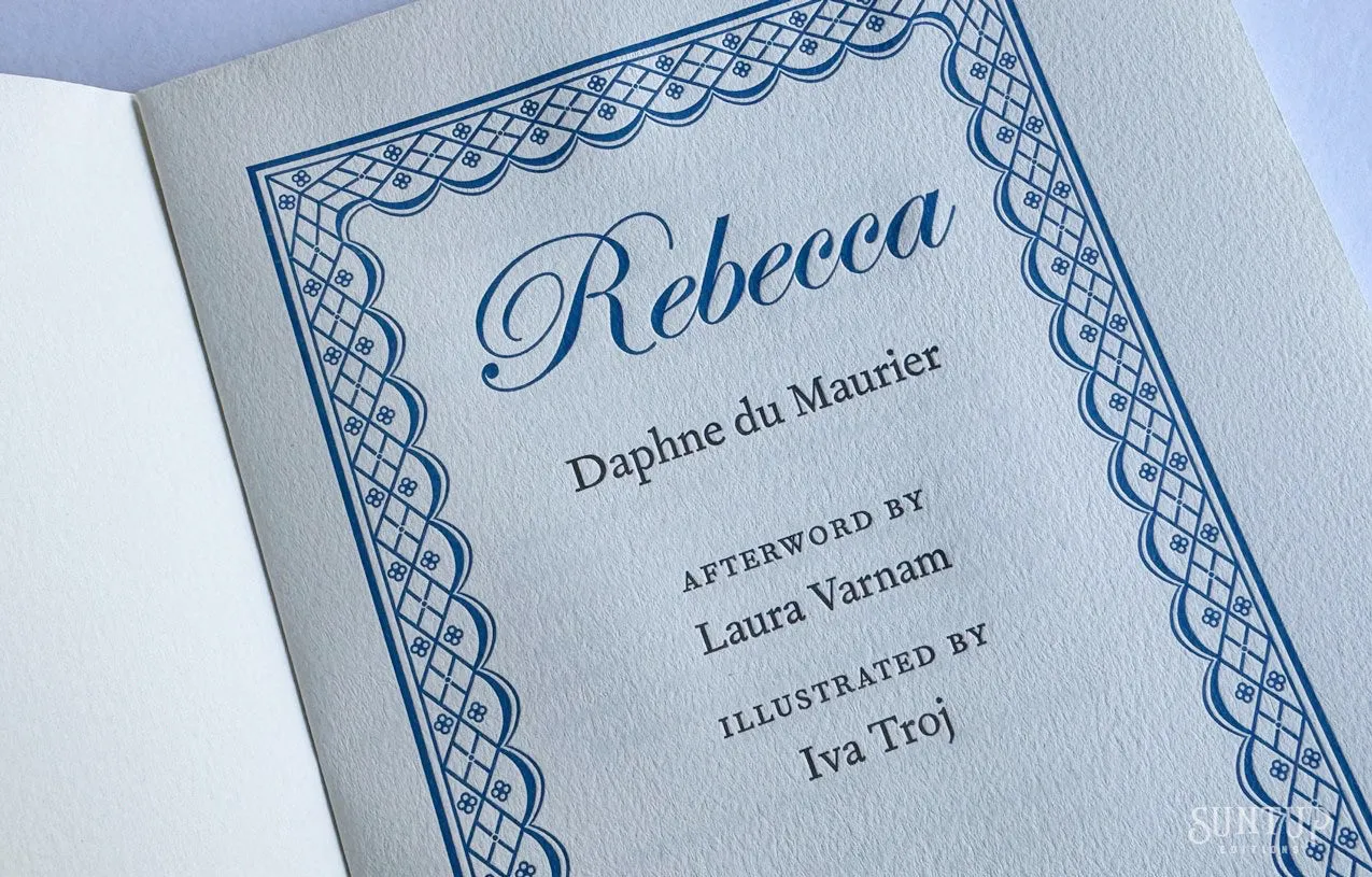 Rebecca by Daphne du Maurier - Lettered Edition
