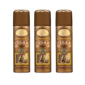 Remy Latour Cigar Pack Of 3 Deodorants For Men