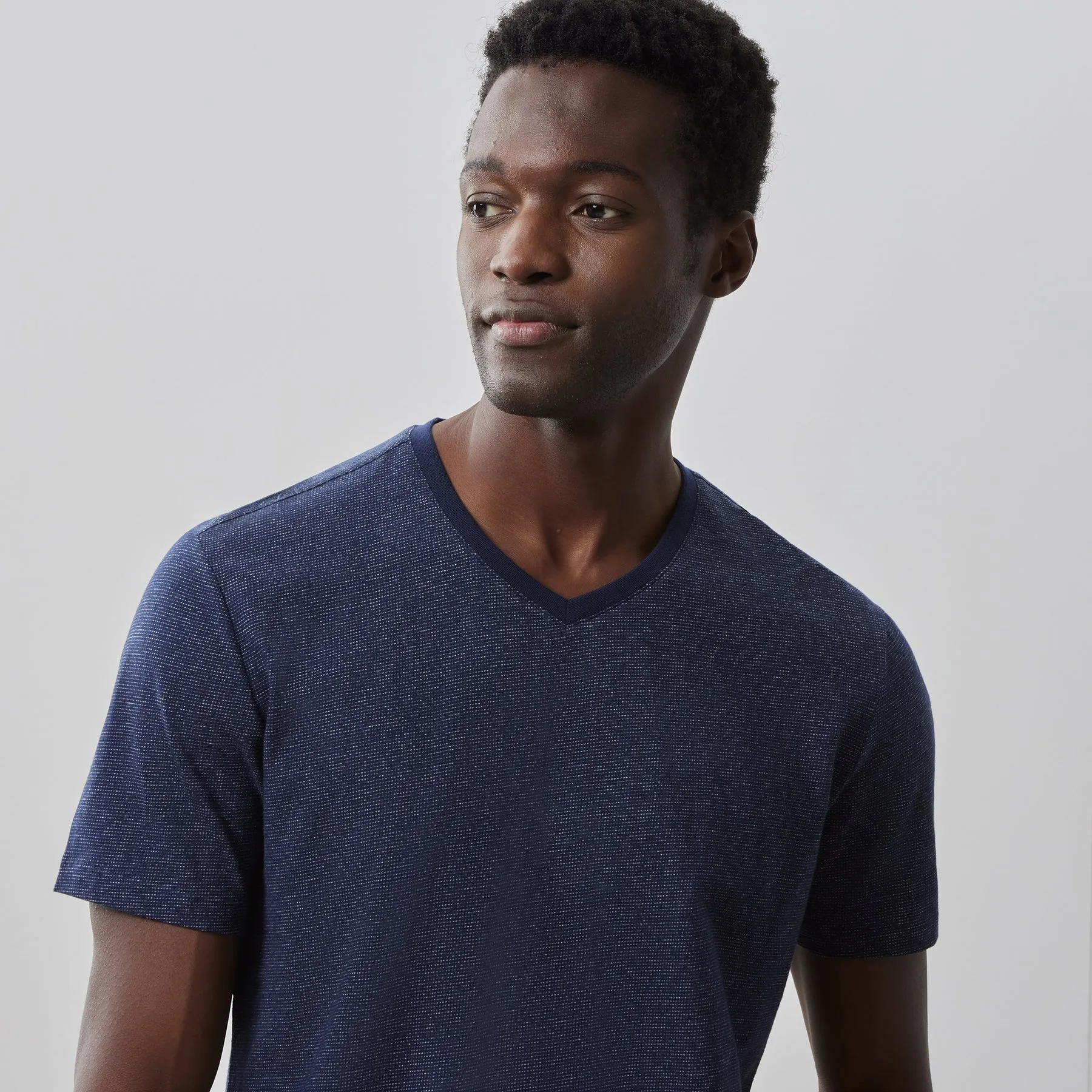 Robert Barakett Thoreau V Neck Tee