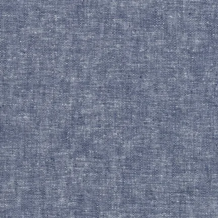 Robert Kaufman | Essex Yarn Dyed Linen | 1452 Denim
