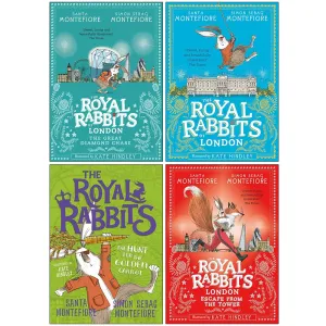 Royal Rabbits Collection 4 Books Set by Santa Montefiore Great Diamond Chase
