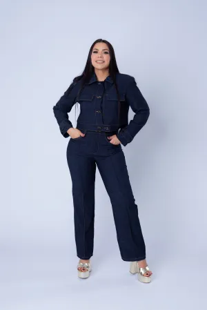 SAMANTHA DENIM SET