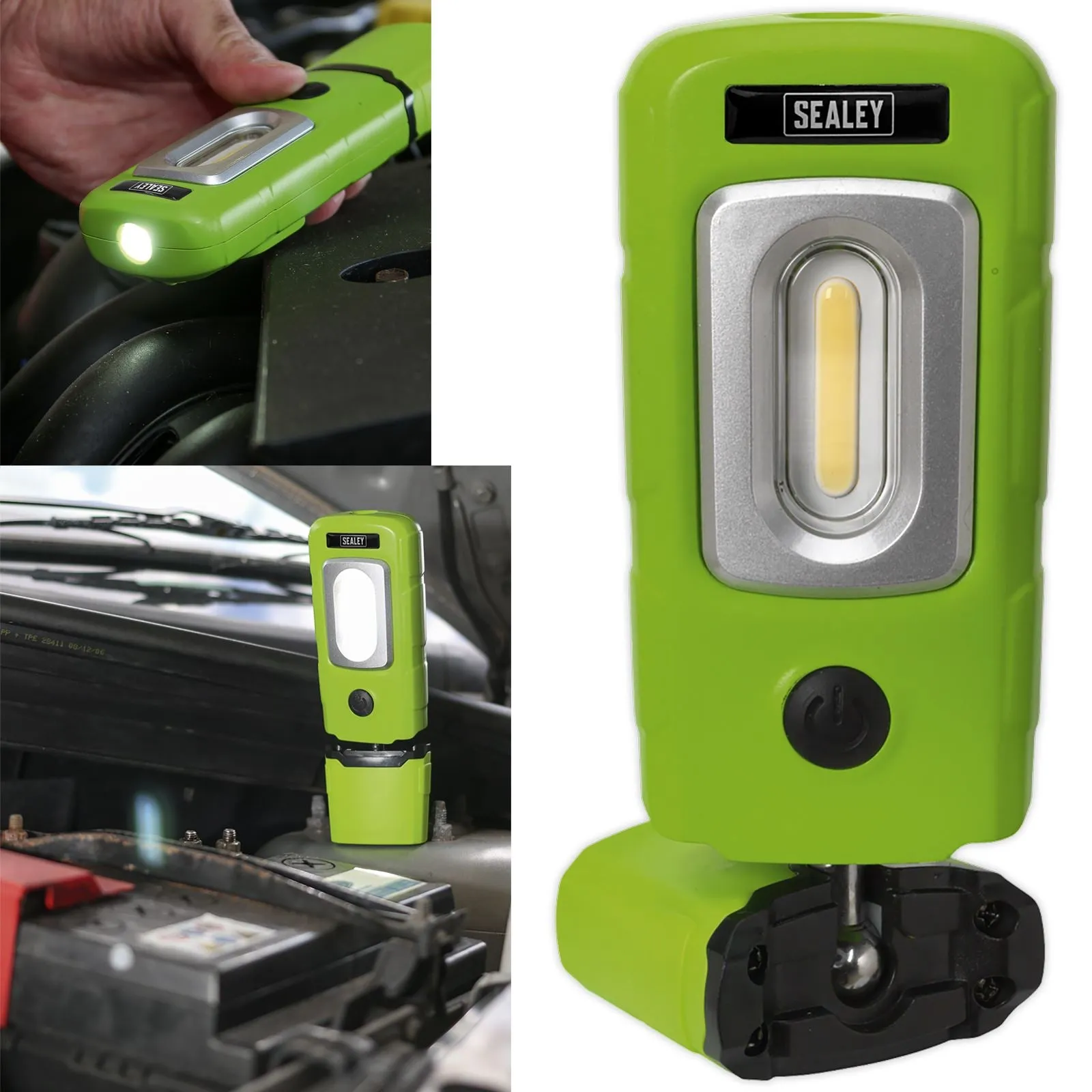 Sealey 360 COB LED Rechargeable Inspection Lamp 300 Lumens