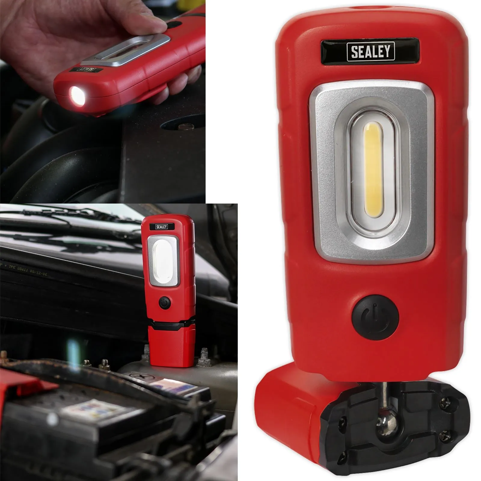 Sealey 360 COB LED Rechargeable Inspection Lamp 300 Lumens
