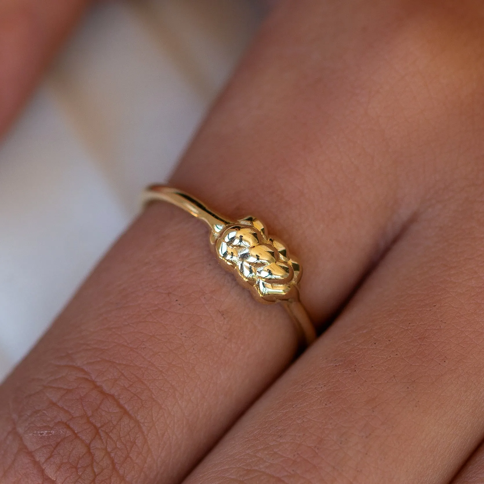 Shabbes | Challah Inspired Ring