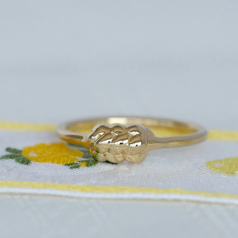 Shabbes | Challah Inspired Ring