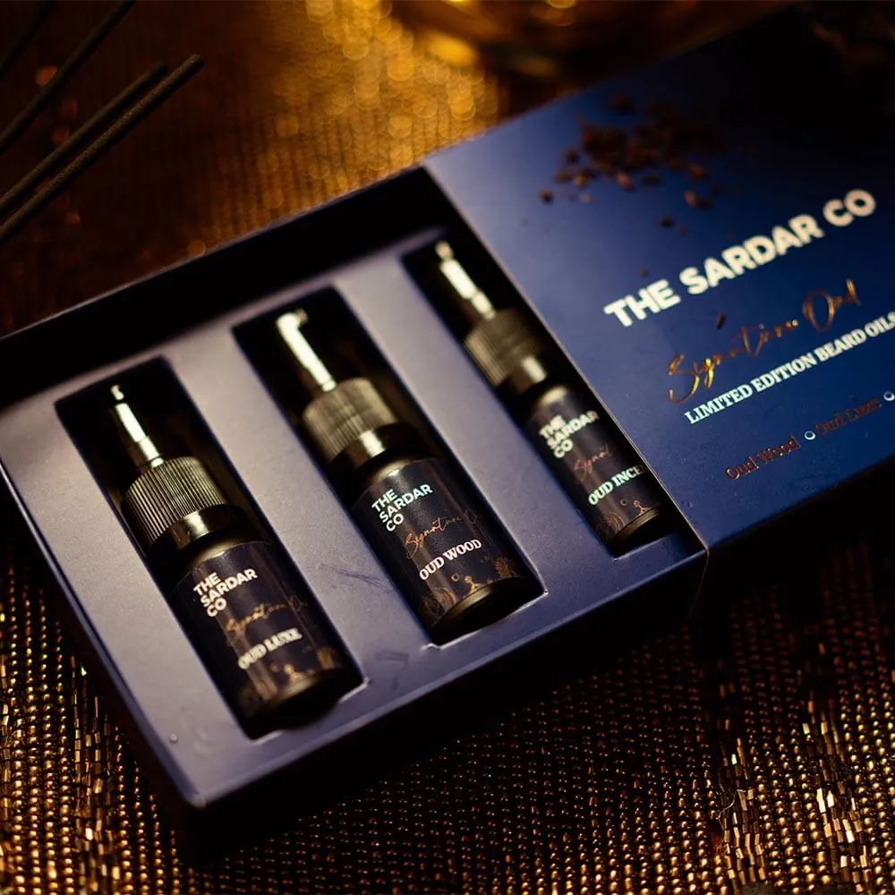 Signature Oud Beard Oil Collection - Limited Edition