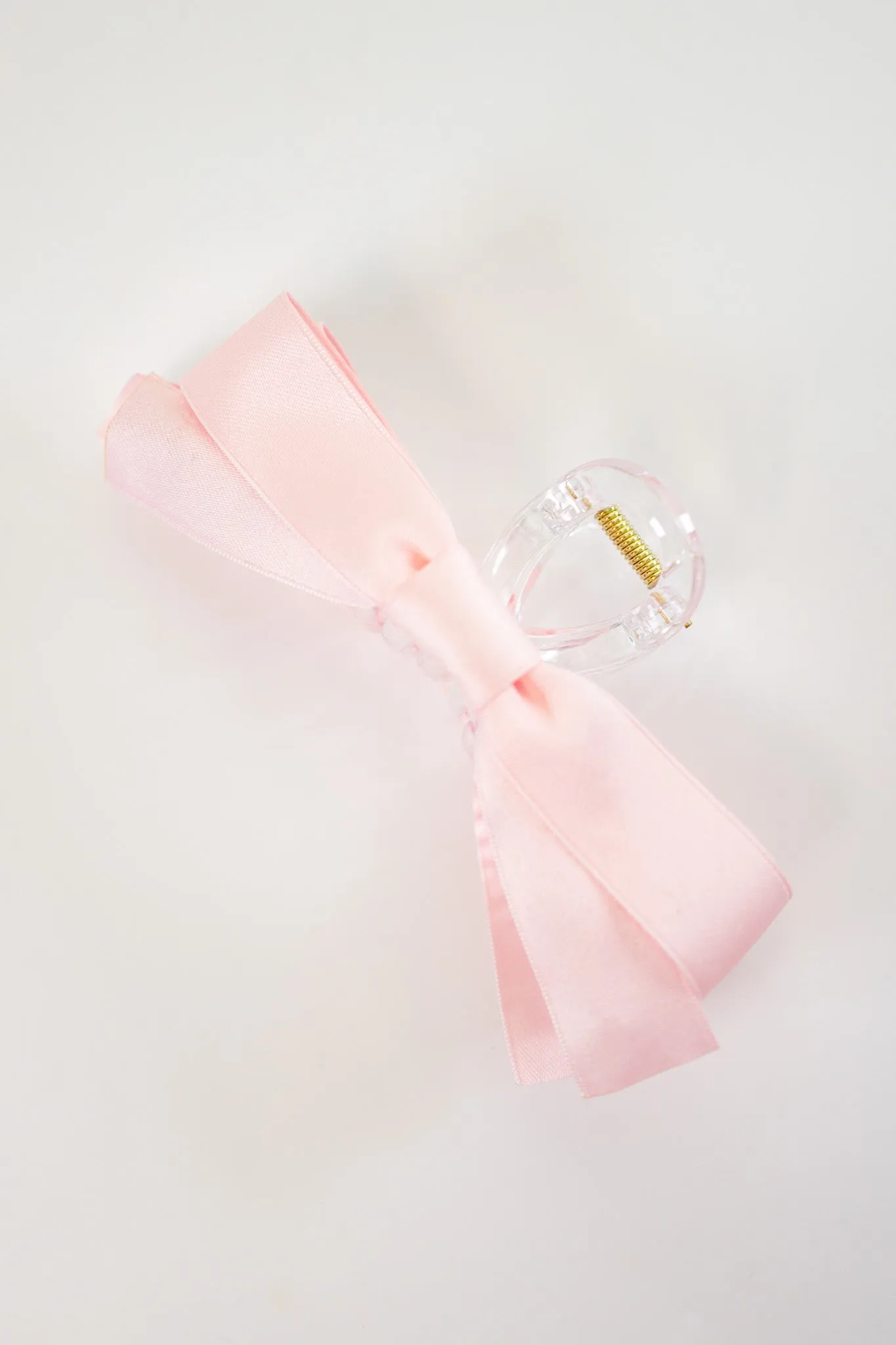 Silk Ribbon Bow Hair Clip, VARIOUS