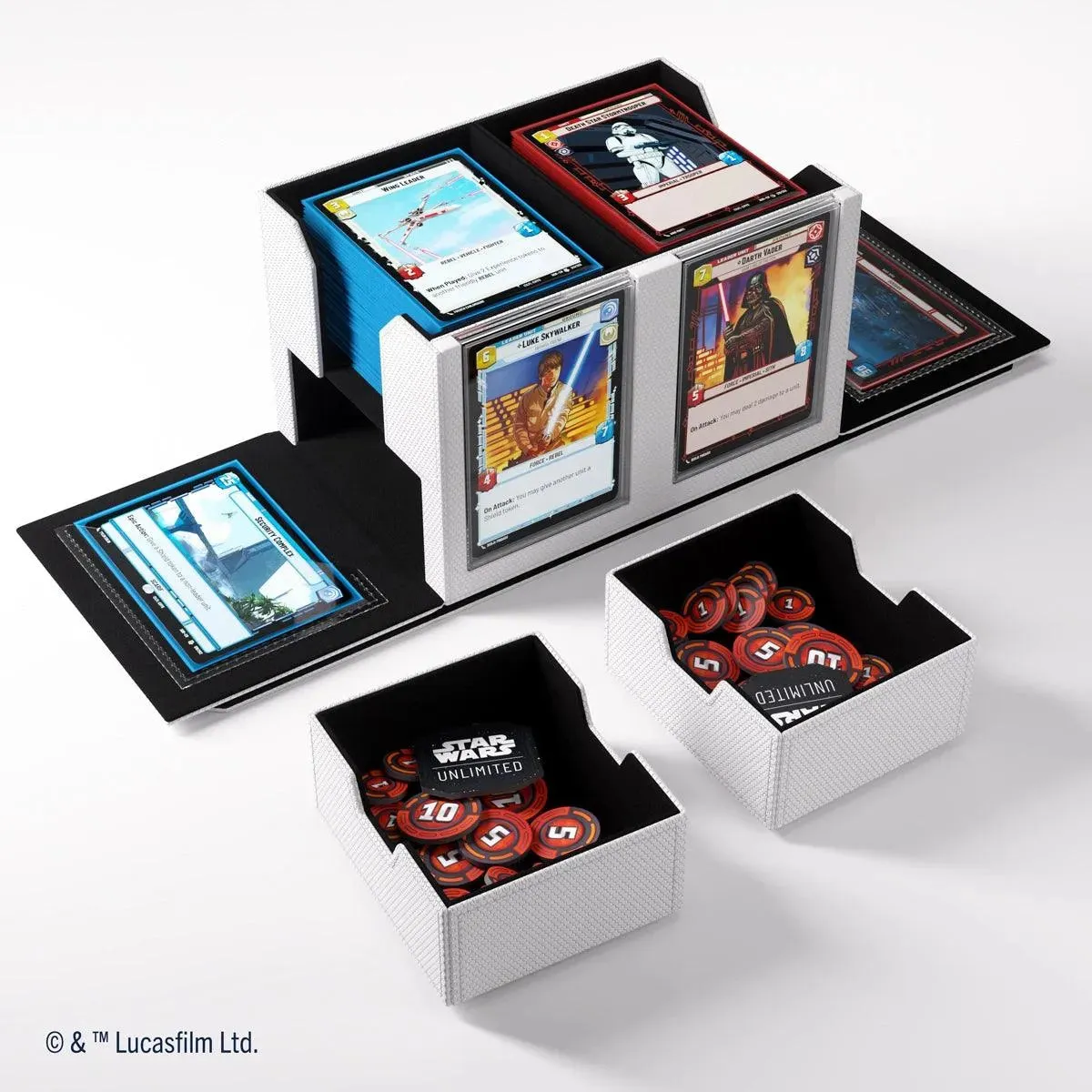 Star Wars™: Unlimited Double Deck Pod - White / Black