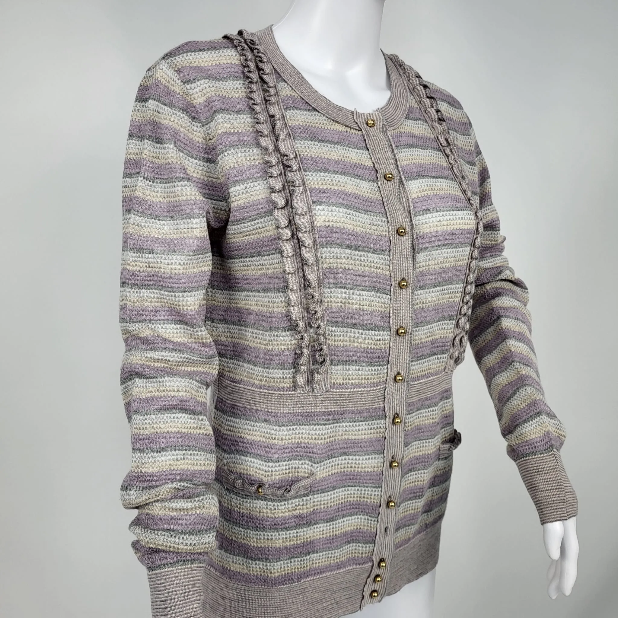 Striped Cardigan