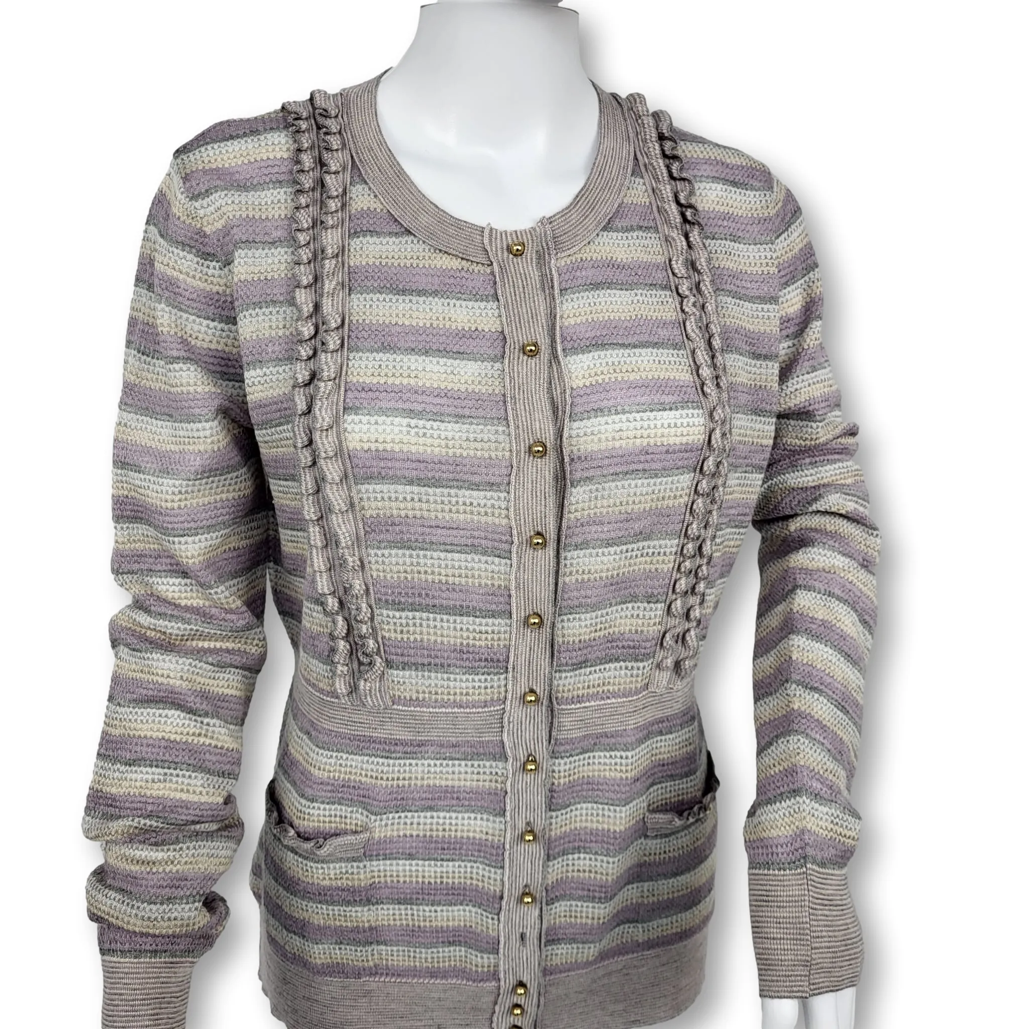 Striped Cardigan