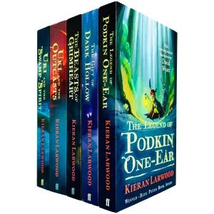 The Five Realms Series Books 1 - 5 Collection Set by Kieran Larwood (Legend of Podkin)