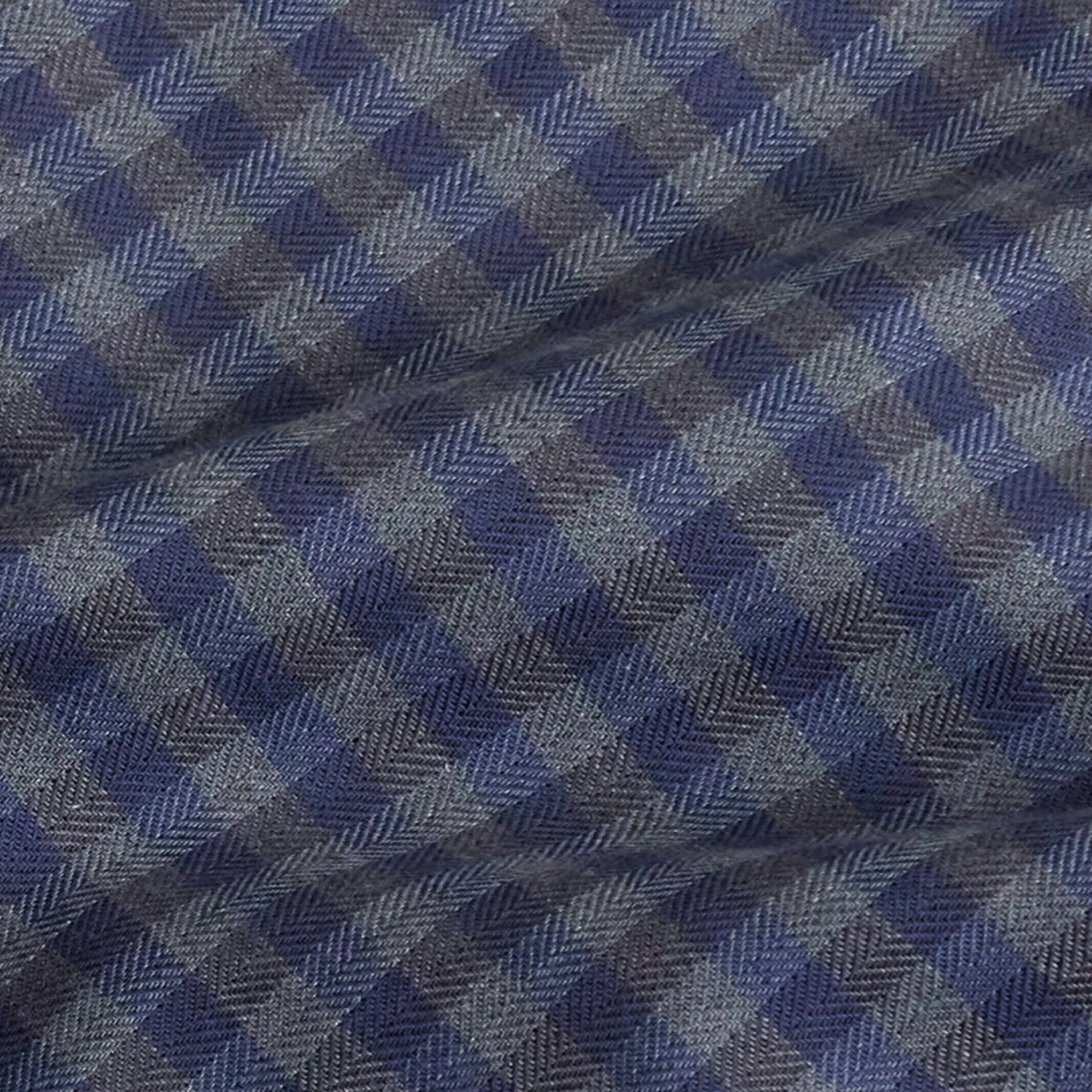The Slate Norton Brushed Herringbone Custom Shirt