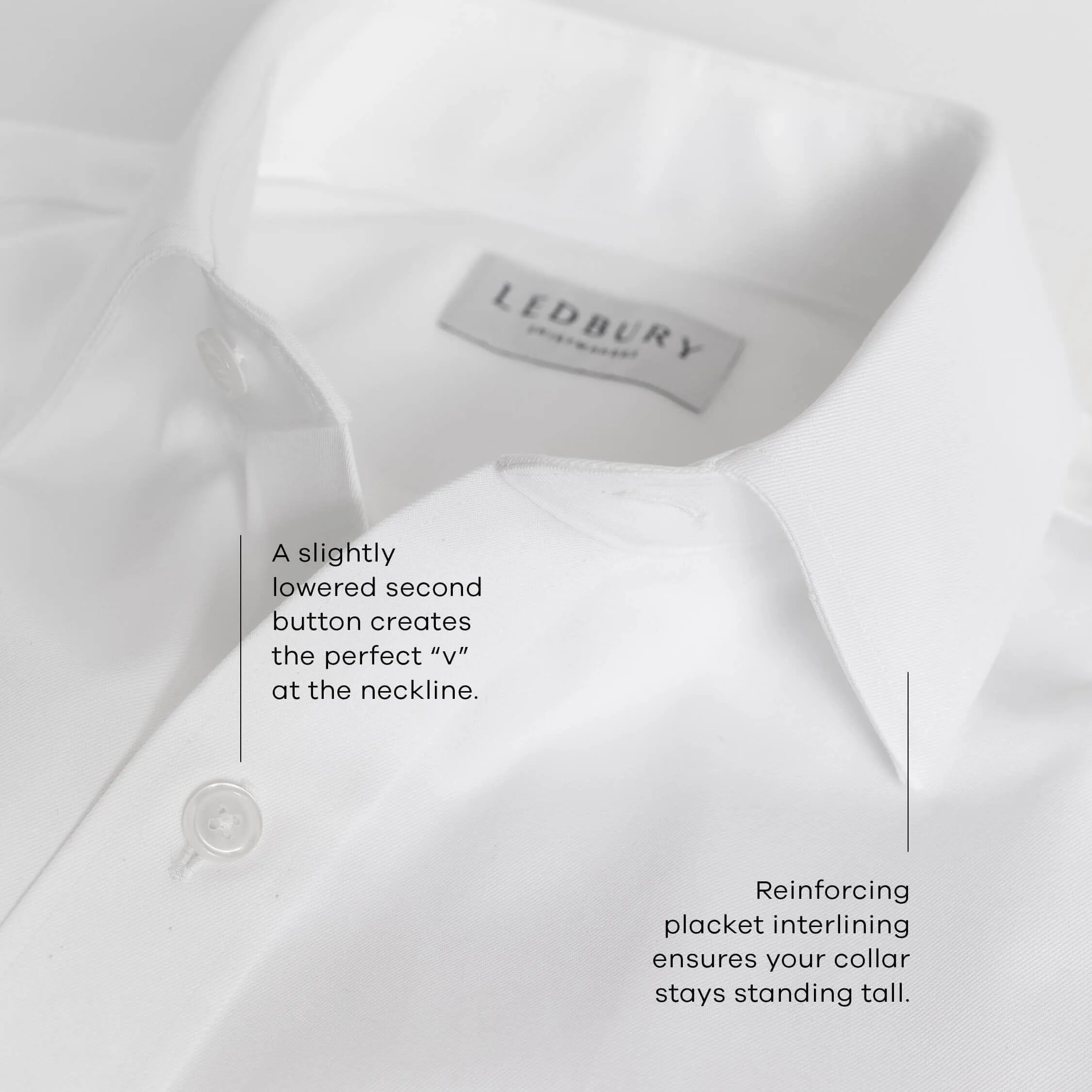 The Slate Norton Brushed Herringbone Custom Shirt
