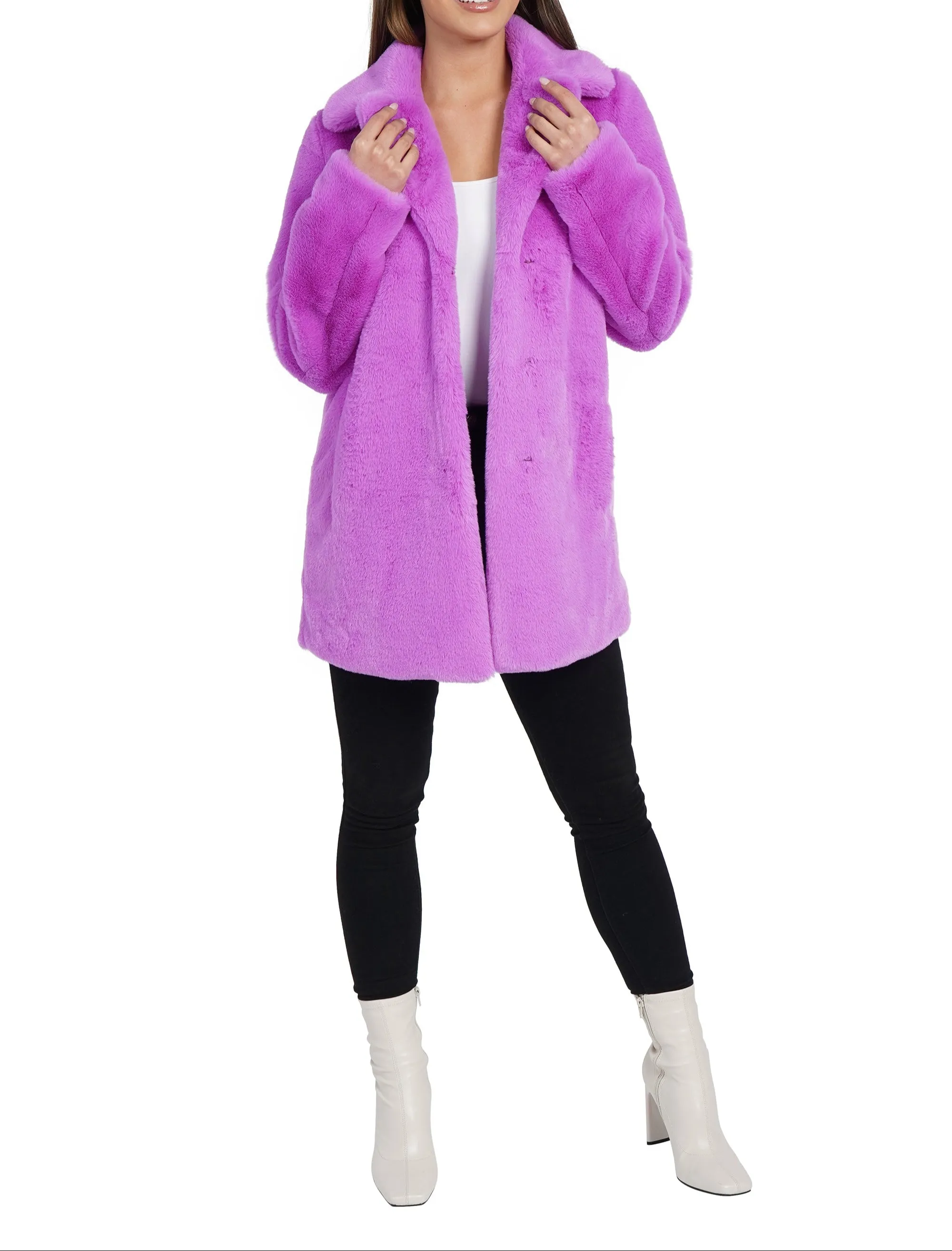 Theodore Faux Fur Coat