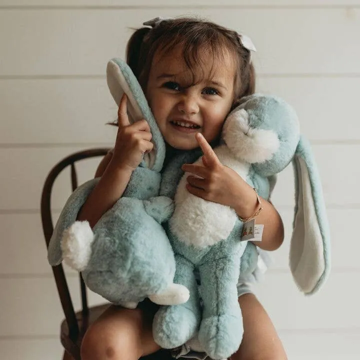Tiny Nibble 8" Bunny - Stormy Blue