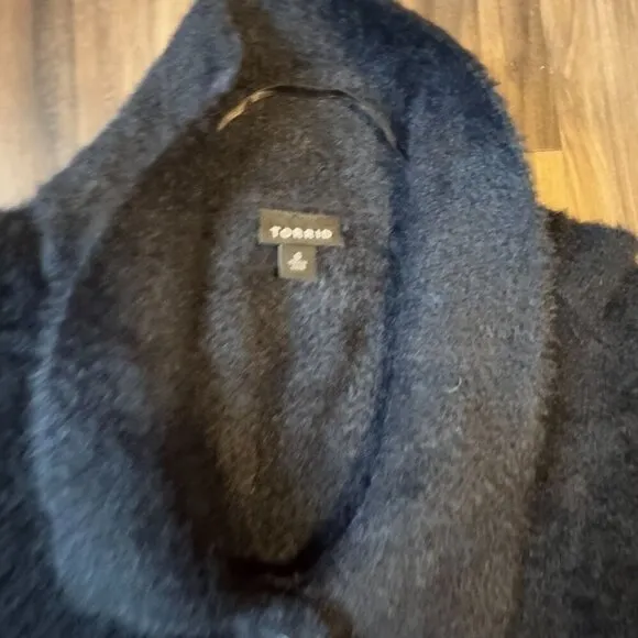 Torrid Eyelash Shacket Sweater Size 6 (US 6X / 30)