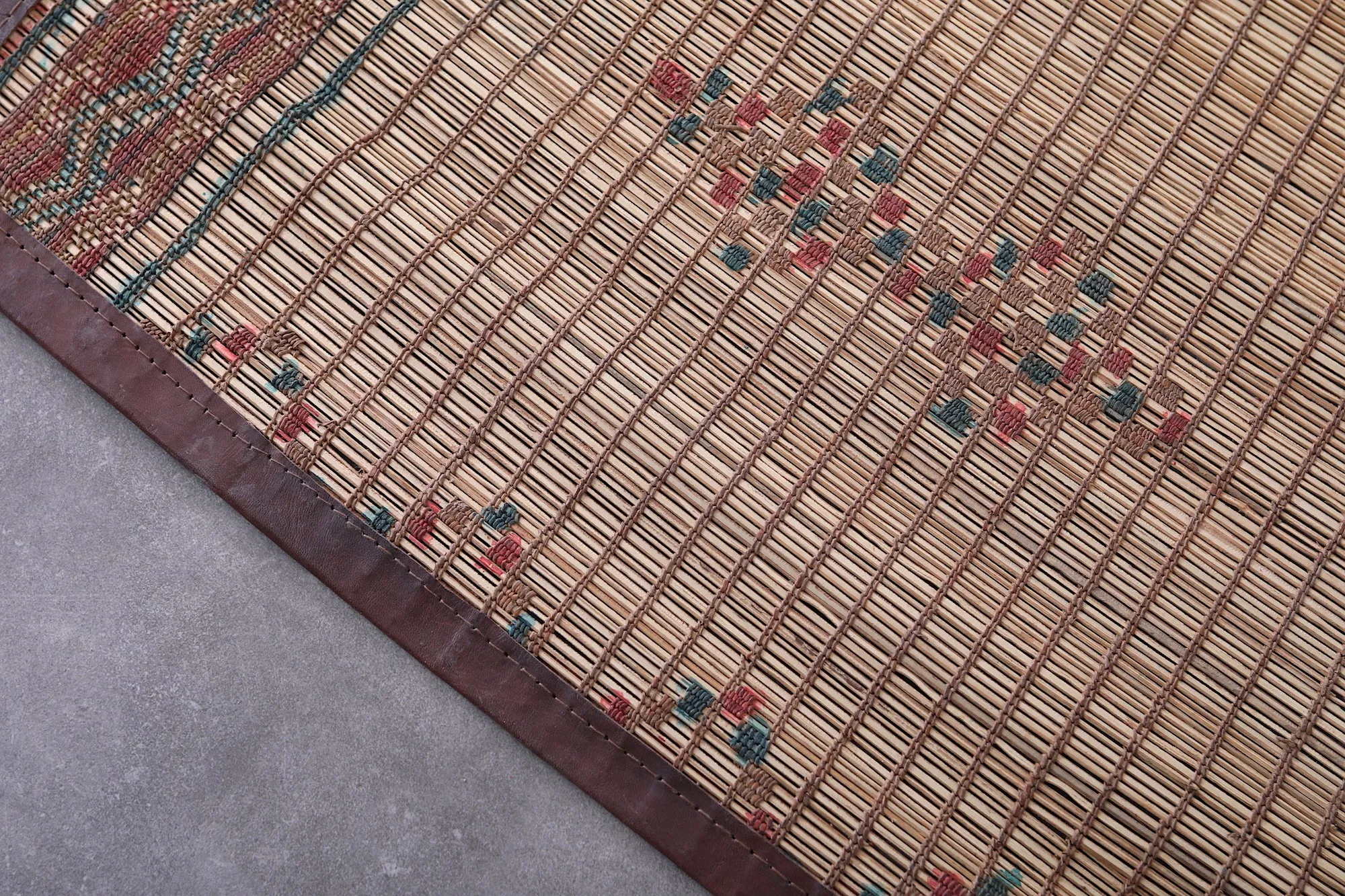 Vintage handmade tuareg rug 5.8 X 8.5 Feet