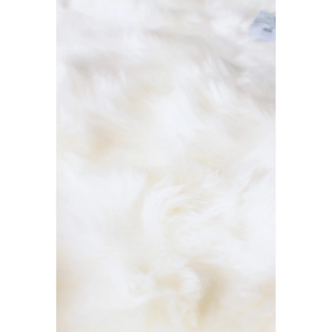 Virgin Australian Sheep Fur 12”x20” Lumbar Pillow VSF1220PLS R