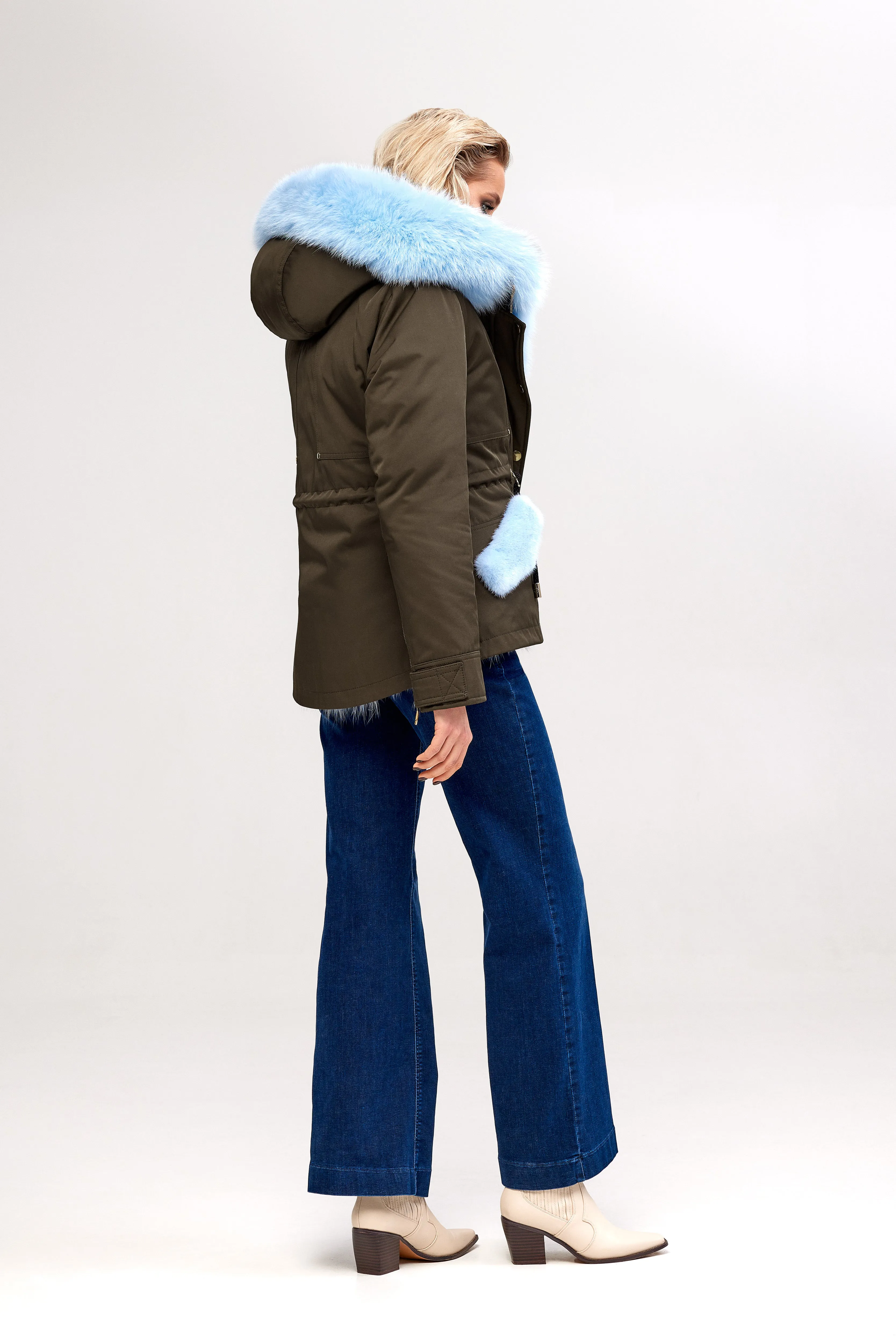 Vivian Parka - Light Blue