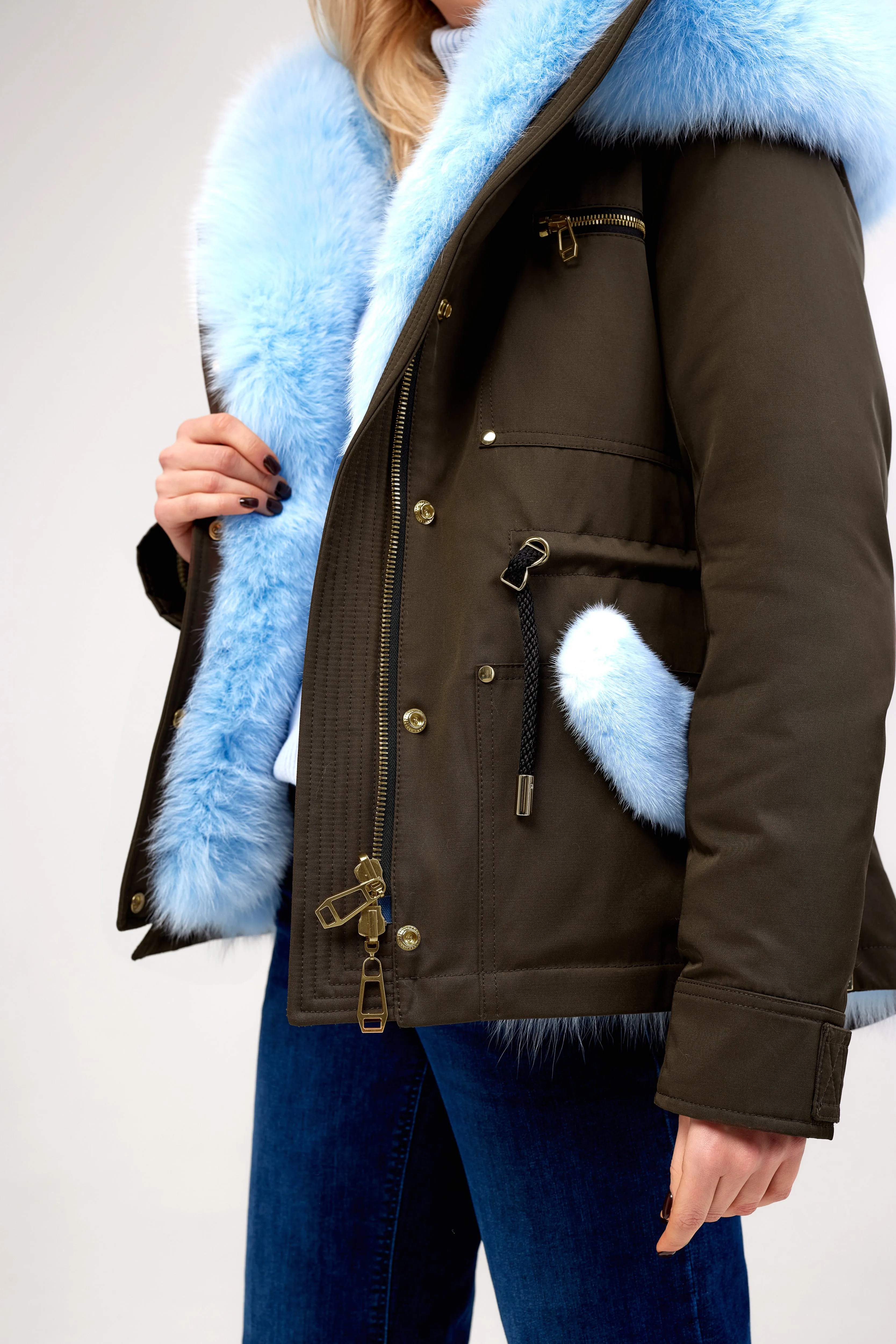 Vivian Parka - Light Blue