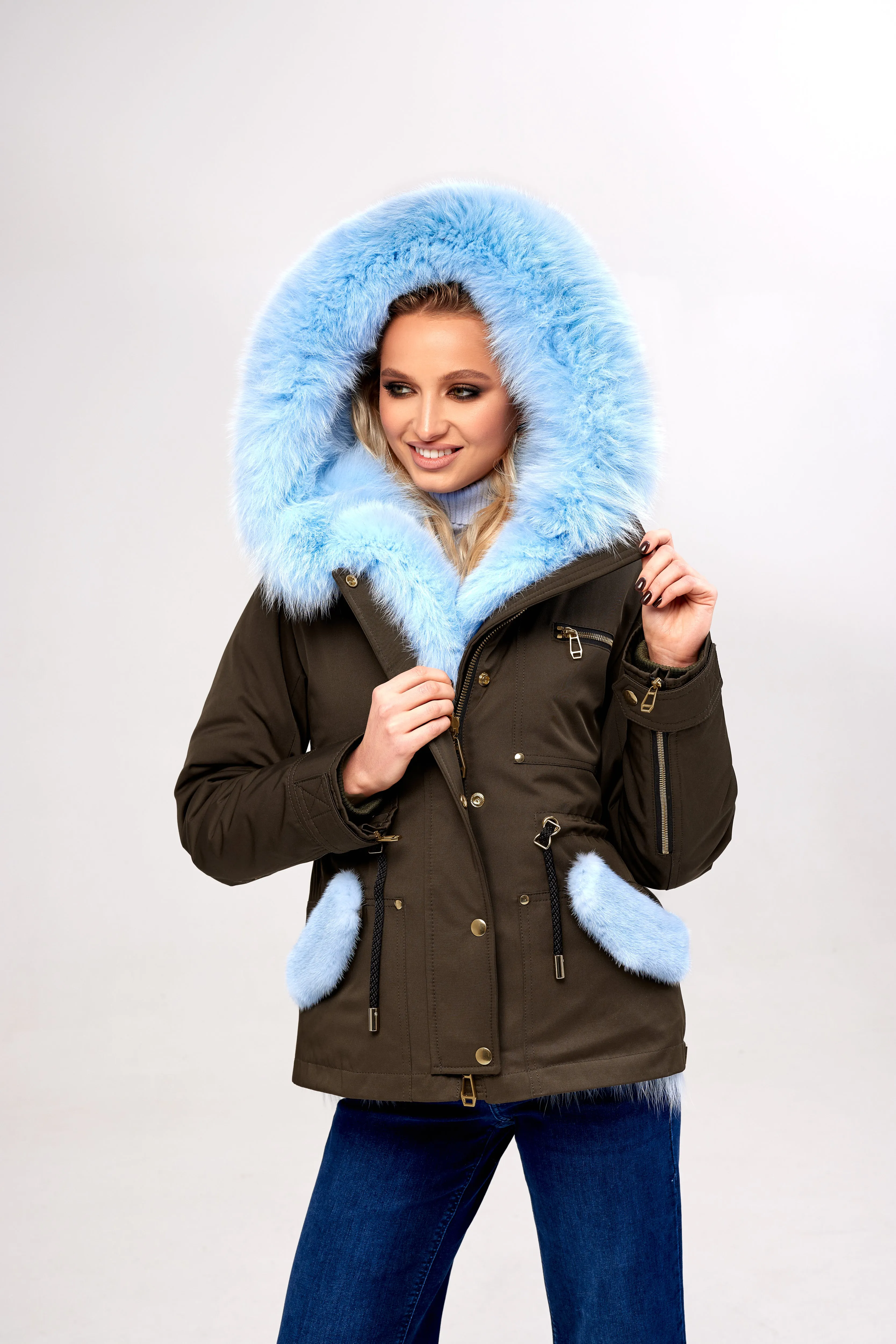 Vivian Parka - Light Blue