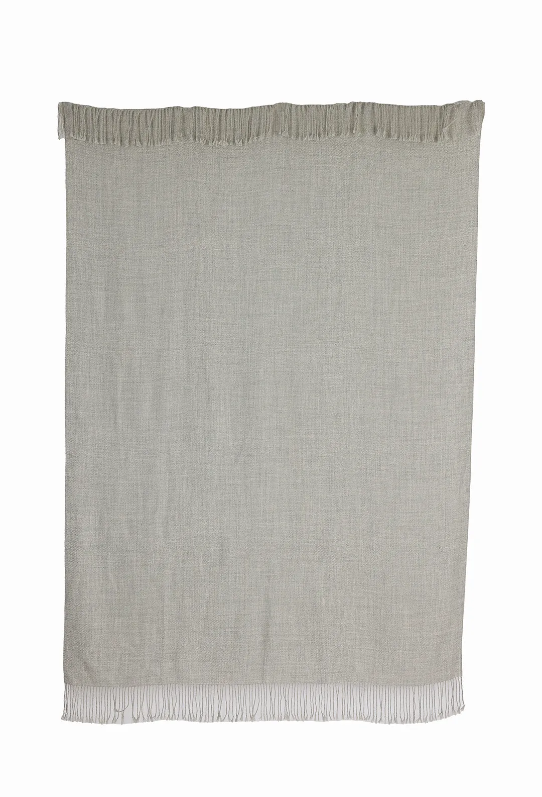 Wasi Collection - Undyed Graphite Baby Alpaca Throw - Wholesale